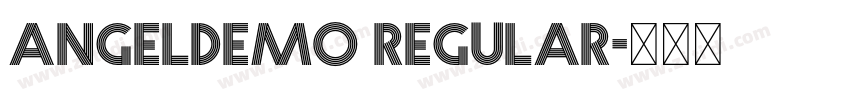 Angeldemo Regular字体转换